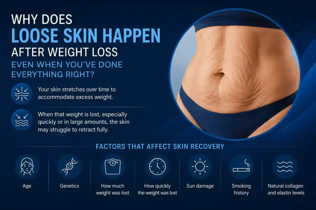 Why Does Loose Skin Happen After Weight Loss Even When You’ve Done Everything Right Aylesbury?
