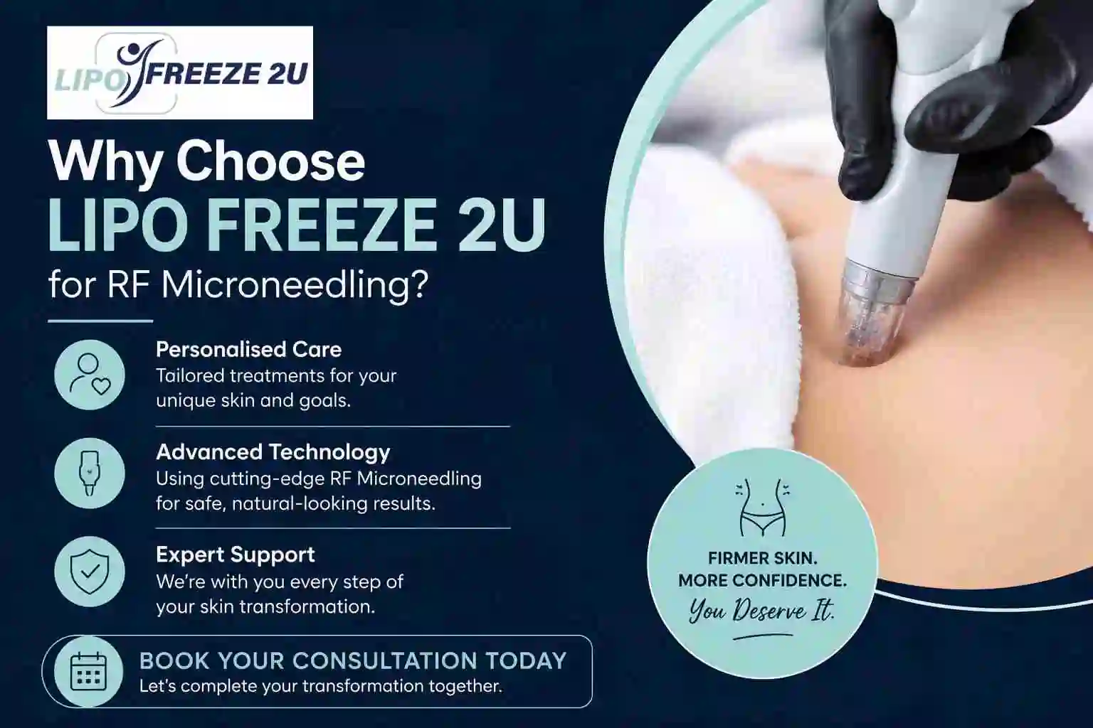 Why Choose LIPO FREEZE 2U for RF Microneedling Aylesbury?